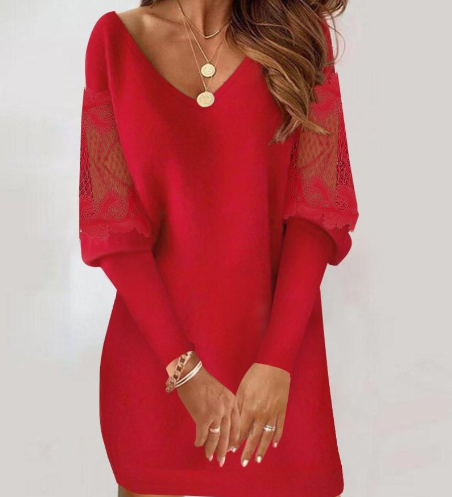 Simona – Abito elegante in pizzo