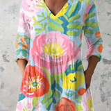 Helene | Blusa Lunga con Scollo a V