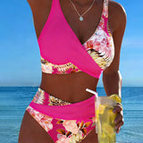 Modena - Costume da bagno a bikini con stampa floreale