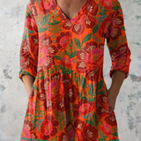 Marion | Blusa Lunga con Scollo a V Elegante