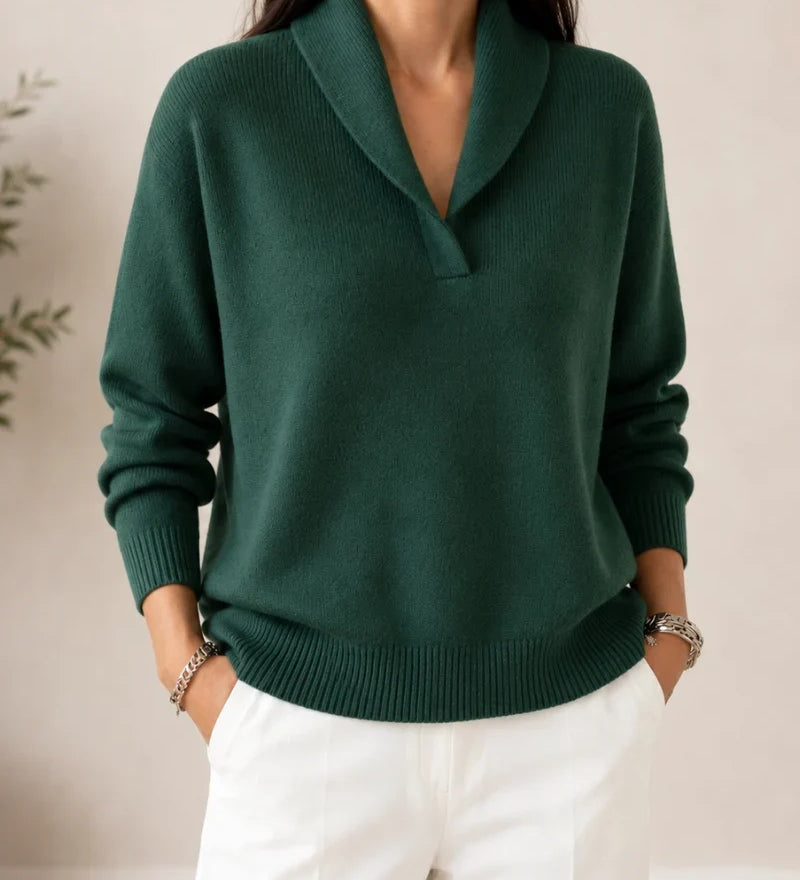 ANTONINE - MAGLIONE DONNA V-NECK MORBIDO