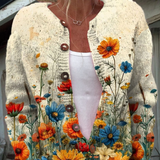 TANSY | Vintage Floral Print Cardigan