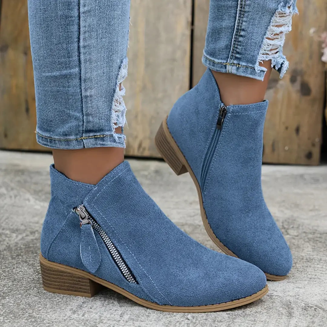 Alena – Stivaletti eleganti con zip laterale