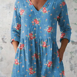 Melanie | Blusa Lunga con Scollo a V