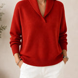 ANTONINE - MAGLIONE DONNA V-NECK MORBIDO