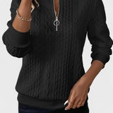 Nela™ | Maglione con zip per donne