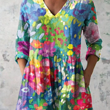Maelle | Camicia Lunga con Scollo a V
