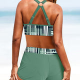 Villasimius - Bikini a Vita Alta con Strisce