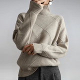 Lauren | Lusso Maglione a Collo Alto