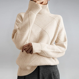 Lauren | Lusso Maglione a Collo Alto