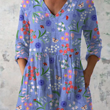 "Aline | Blusa Lunga con V-Scollo".