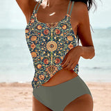 Siena - Tankini Estivo con Motivo
