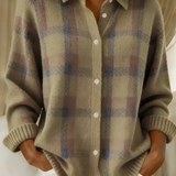 ANNA | Striped Knit Cardigan