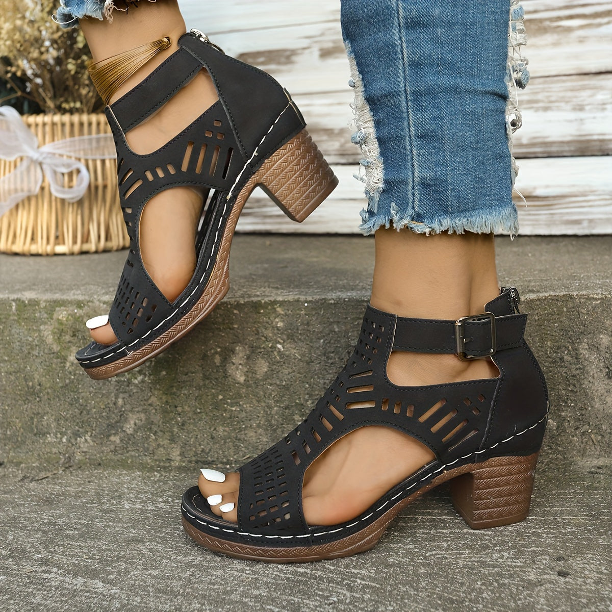 Elena - Sandali Comfort Ergonomici