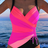 Siracusa - Costume da Bagno Elegante con Motivo Colorato