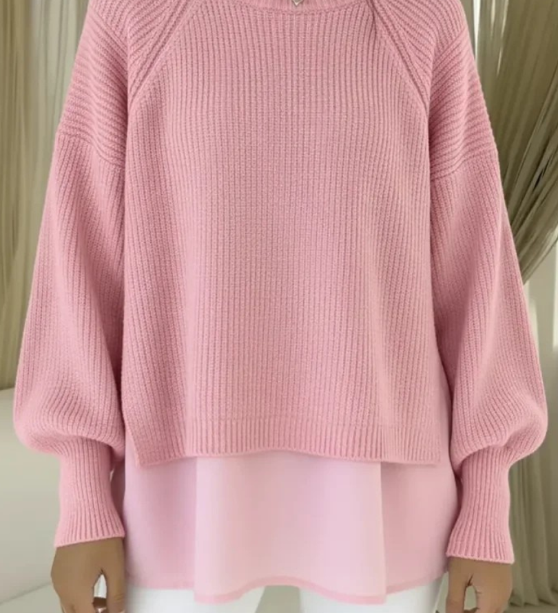 KESTLYN | STRATIFIED SWEATER