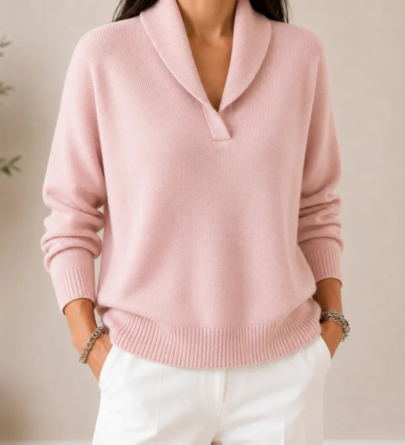 ANTONINE - MAGLIONE DONNA V-NECK MORBIDO