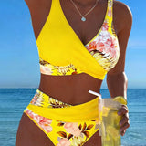 Modena - Costume da bagno a bikini con stampa floreale