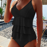 Torino - Costume da Bagno Elegante con Dettagli in Pizzo Chic