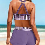 Villasimius - Bikini a Vita Alta con Strisce