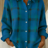 Kelsey™ | Striped Brushed Knit Cardigan