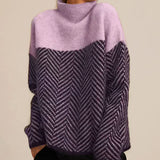 "Norah | Maglione in Cotone con Collo Alto" can be rewritten as "Norah | Maglione in Cotone con Collo Alto Elegante".
