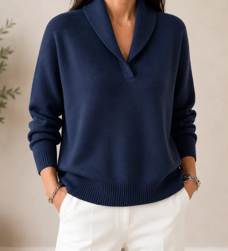 ANTONINE - MAGLIONE DONNA V-NECK MORBIDO