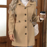 Veronika – Cappotto urbano premium con bottoni