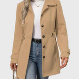 Veronika – Cappotto urbano premium con bottoni