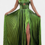 Aikaterini™ | Abito maxi lucido