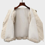 Alina™ gilet in pelle – Elegante e senza tempo
