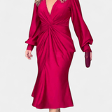 Alouette™ | Abito elegante con scollatura a V