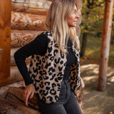 Astrid - Gilet in Stile Leopardo