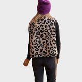 Astrid - Gilet in Stile Leopardo