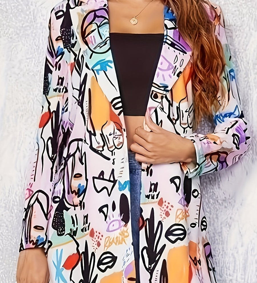 Avery - Blazer Graffiti Stiloso Bella Roma