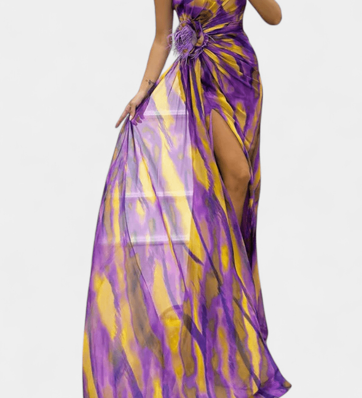 Aylin™ | Abito maxi colorato