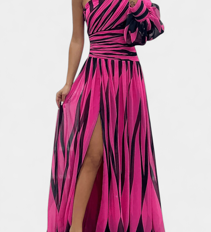 Bethania™ | Abito maxi a righe