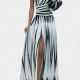 Bethania™ | Abito maxi a righe