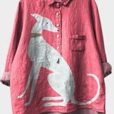 Bianca | Camicia sabbia di lusso per un look elegante