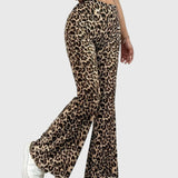 Bootcut™ | Pantaloni leopardati