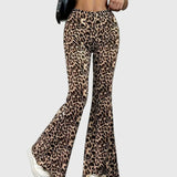 Bootcut™ | Pantaloni leopardati