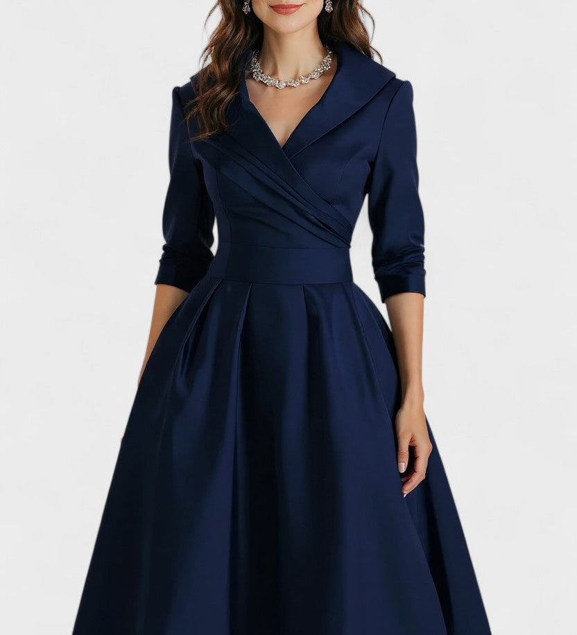 Ceryn | Abito Midi in Satin
