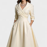 Ceryn | Abito Midi in Satin