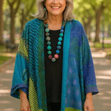 Astrid | Cardigan Elegante con Drappeggio Raffinato