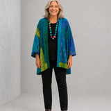 Astrid | Cardigan Elegante con Drappeggio Raffinato