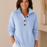 FIRENZE | Polo Sweater with V-Neck