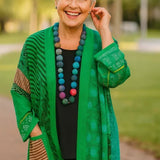 Astrid | Cardigan Elegante con Drappeggio Raffinato
