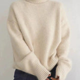 Amaya | Lussuoso Maglione in Cashmere con Collo Alto