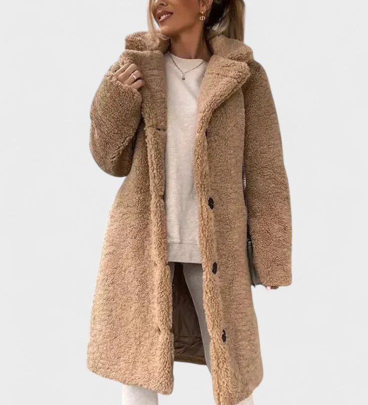 Eliana™ | Cappotto teddy elegante