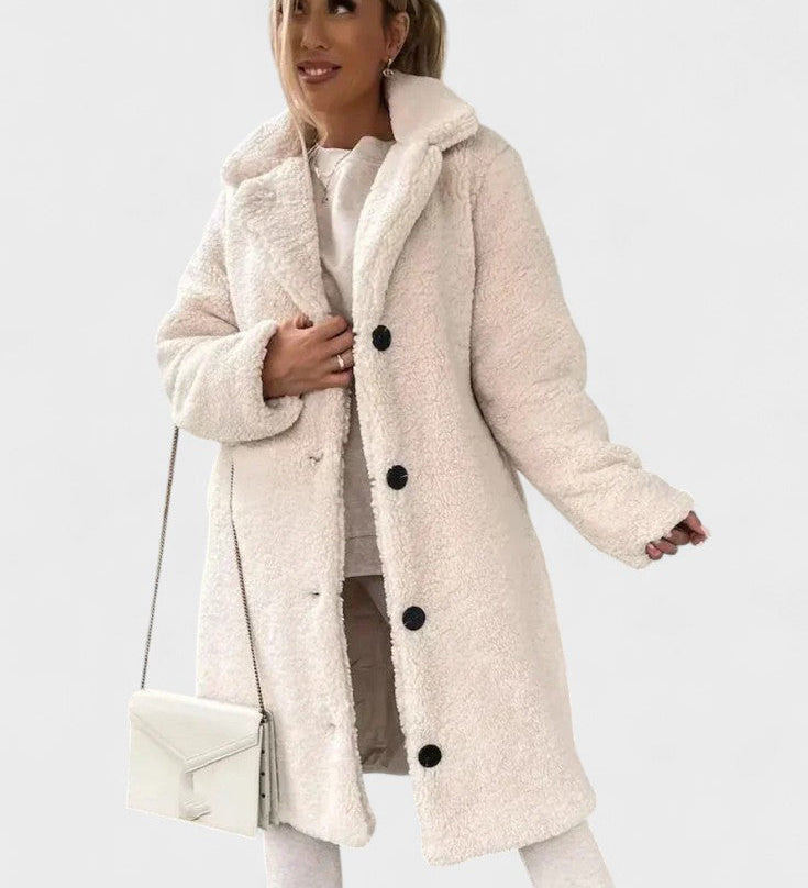 Eliana™ | Cappotto teddy elegante